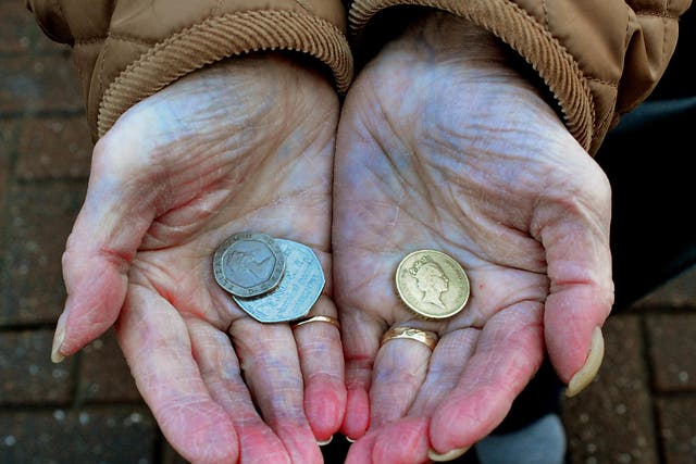 Pensioners are set for a bumper 8.5% state pension increase from next April (picture posed by model/Rui Vieira/PA)