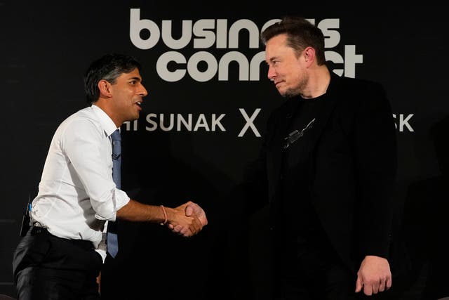 <p>The event was interpreted as a personal advertisement from Sunak, that when he departs No 10, he will want to work in tech, possibly, who knows, for Elon Musk himself </p>