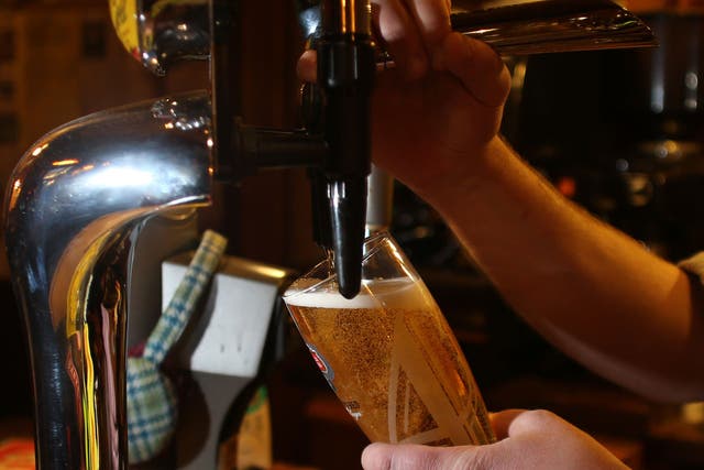 Britain’s publicans and brewers will be ‘raising a glass to the Chancellor’ after measures unveiled in the autumn statement to help small firms by slashing business rates bills across the sector (Lynne Cameron/PA)
