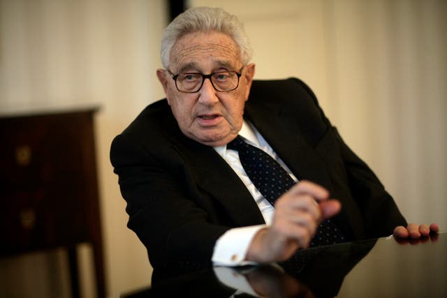 <p>Henry Kissinger</p>