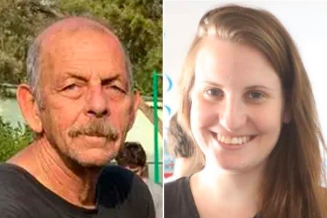 <p>Chaim Peri, left, and Shiri Bibas are among those taken hostage by Hamas on 7 October </p>