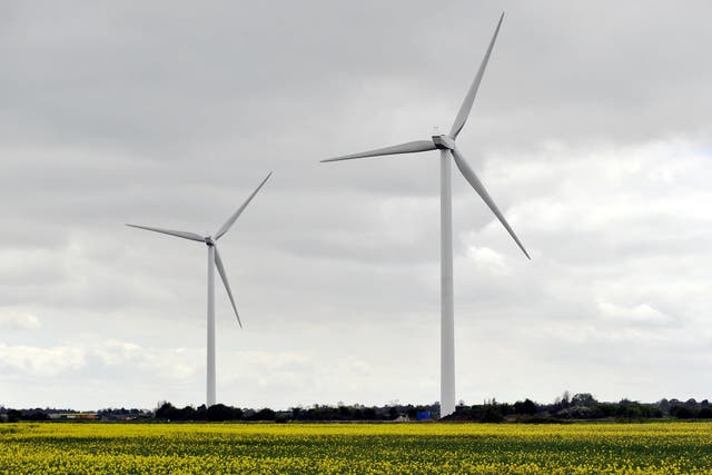 Onshore wind is one of the cheapest forms of electricity generation (Nicholas Ansell/PA)