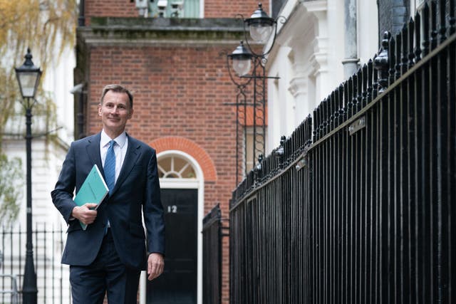 <p>Jeremy Hunt has been criticised for his attack on disabled people in his autumn statement  </p>