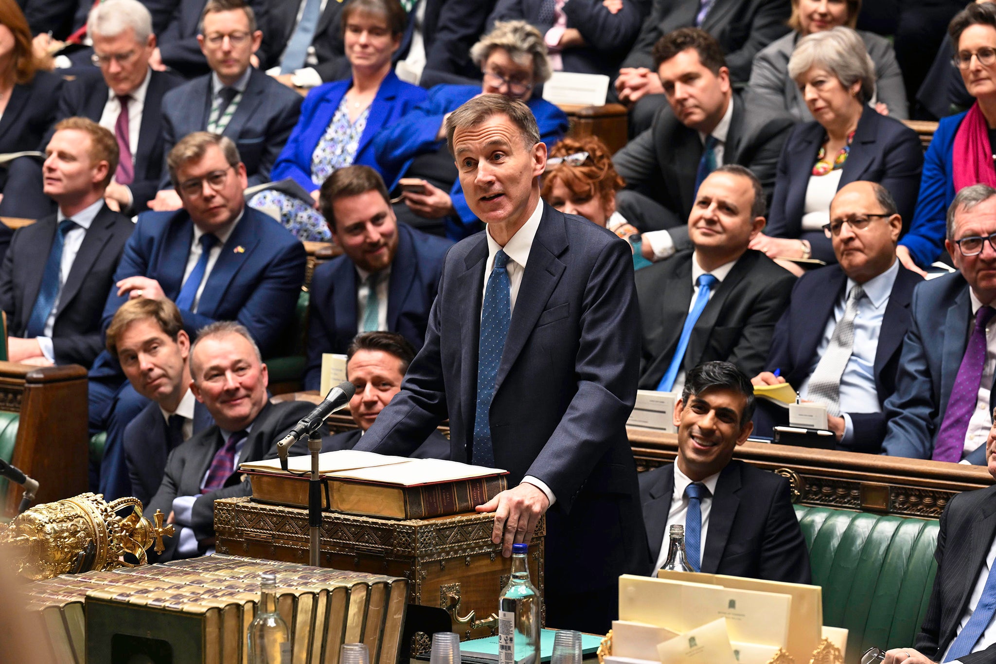 Hunt showed that he knew his history as he made his autumn statement