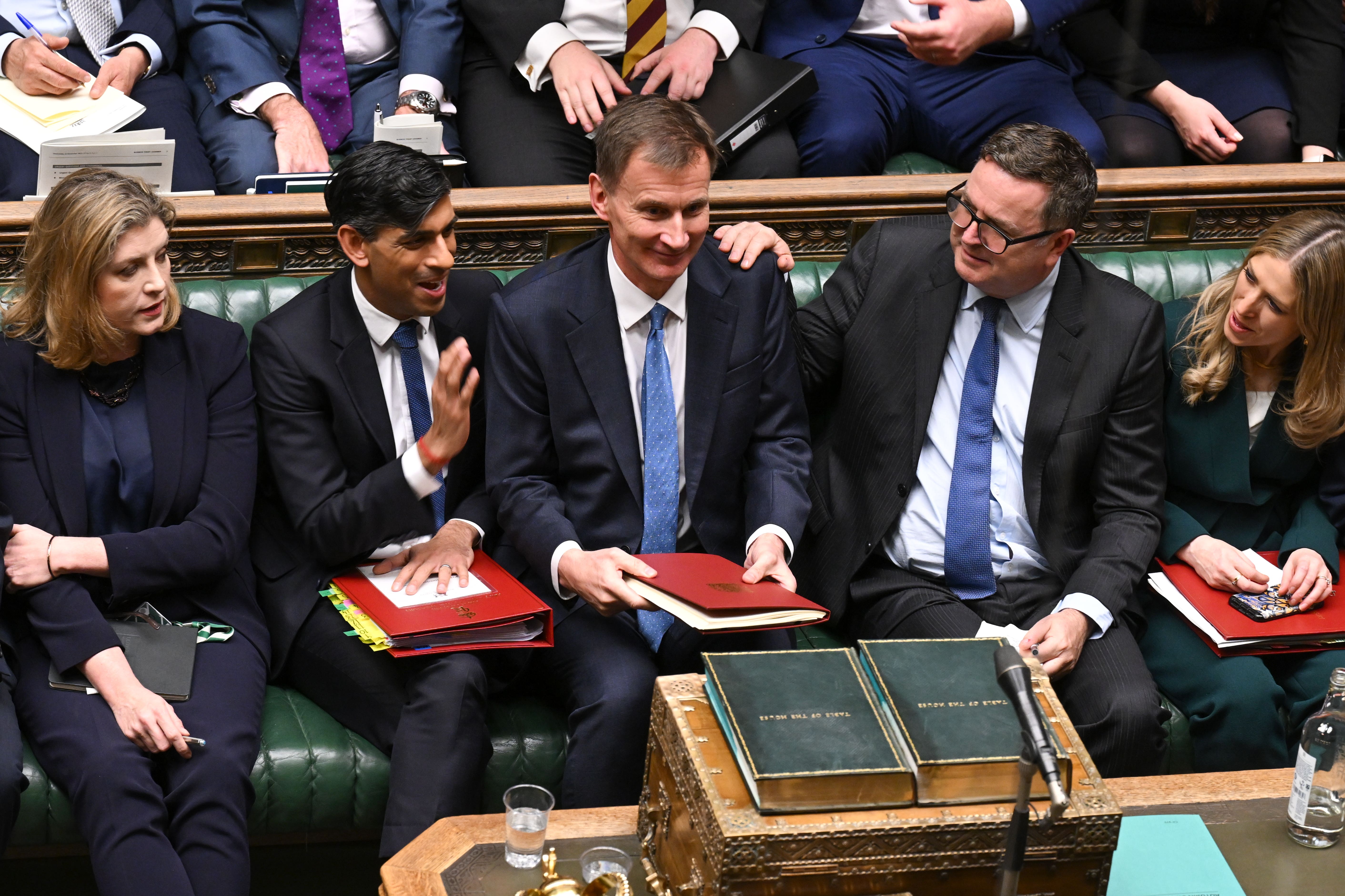 Living standards are likely to see their largest reduction since records began in the 1950s (Jessica Taylor/UK Parliament/PA)