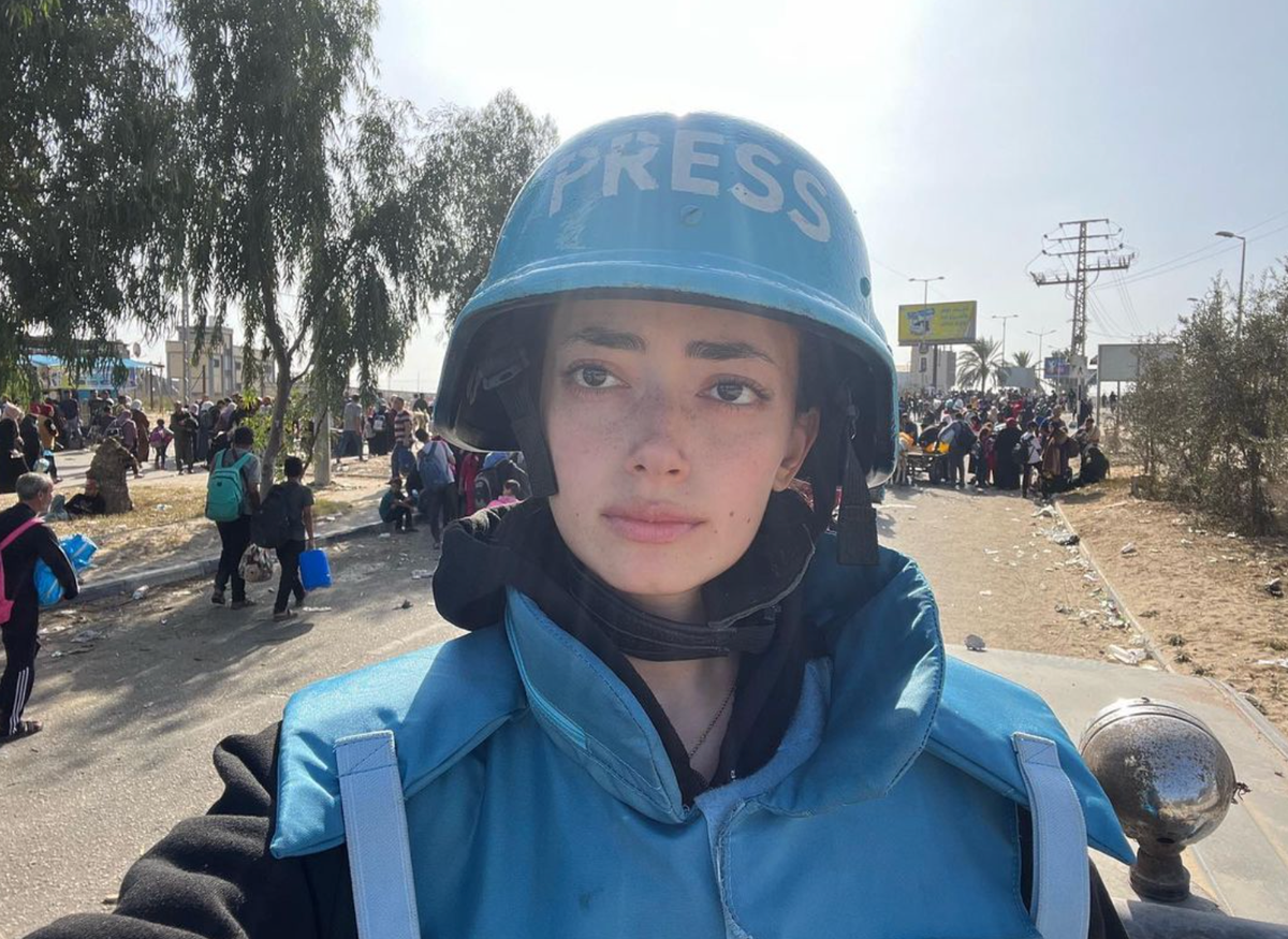 Palestinian journalist Plestia Alaqad flees Gaza: ‘I hope this nightmare ends’