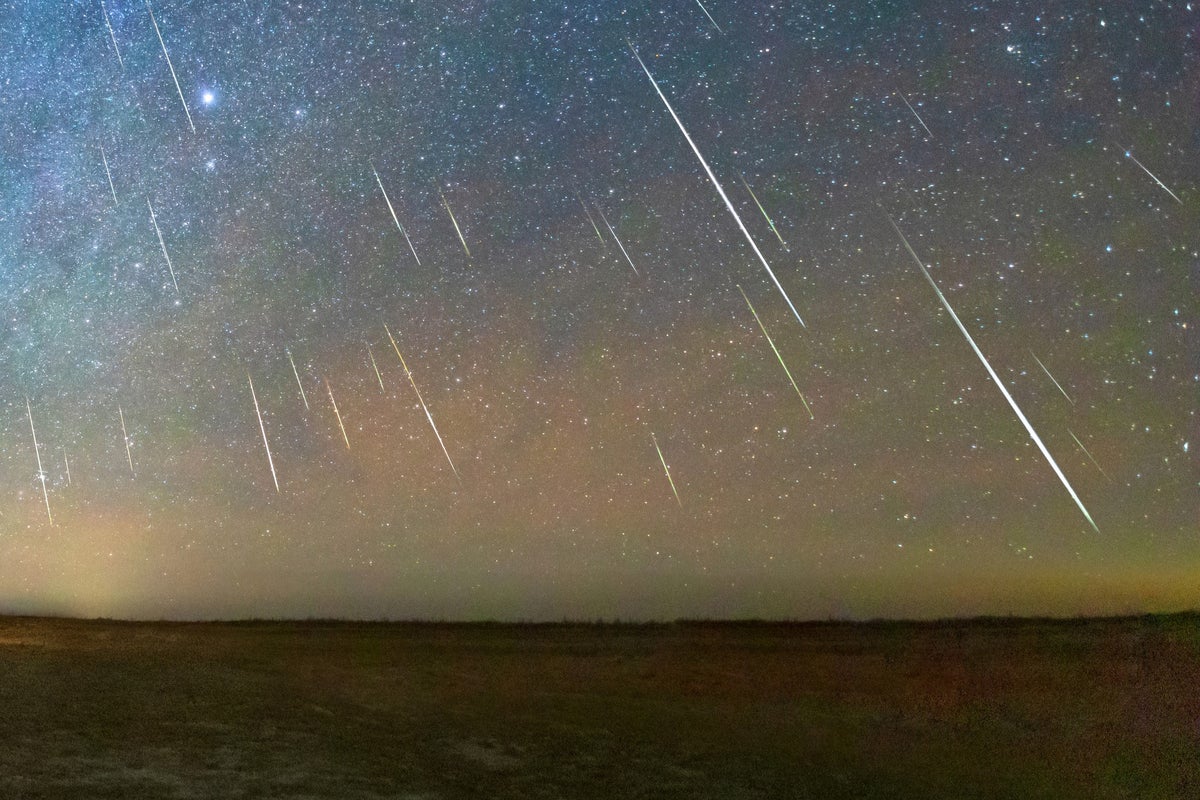 One of the most intense displays of ‘shooting stars’ will light up the sky this week