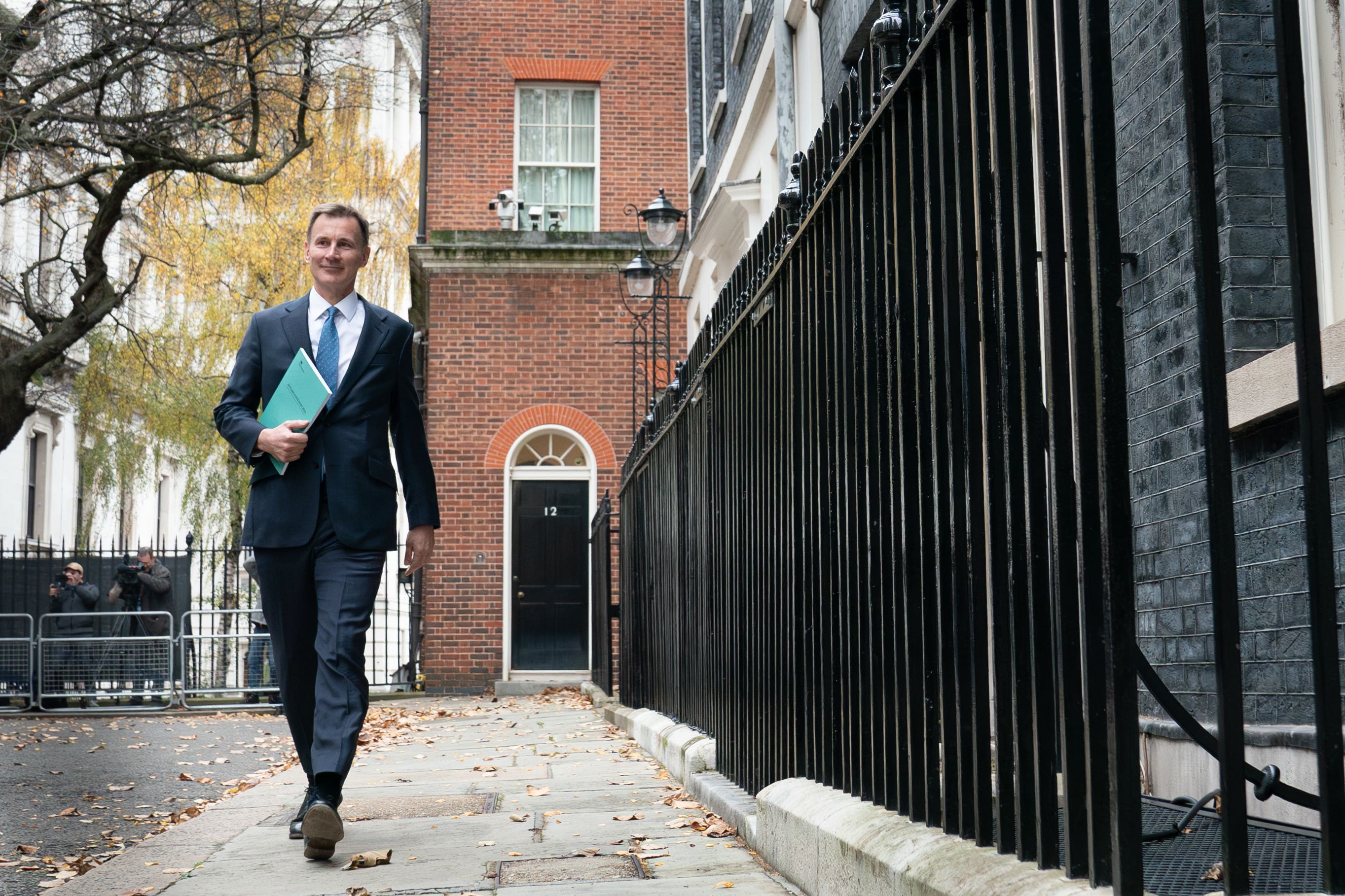 Chancellor Jeremy Hunt said it will take time to lower the tax burden (Stefan Rousseau/PA)