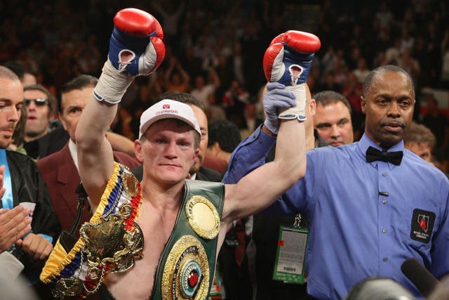 Ricky Hatton beat Paulie Malignaggi in Las Vegas on this day in 2008 (Dave Thompson/PA)
