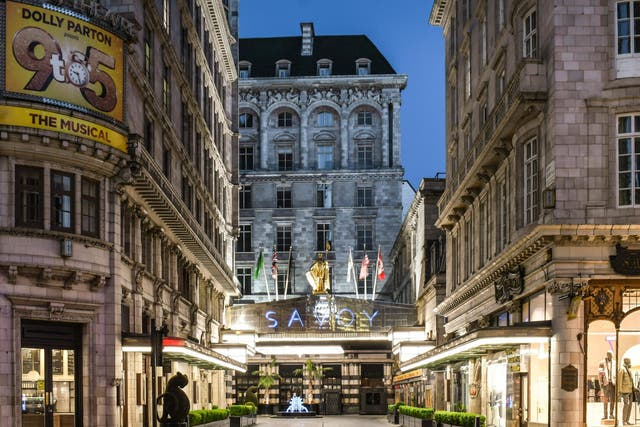 <p>The Savoy was London’s first luxury hotel</p>