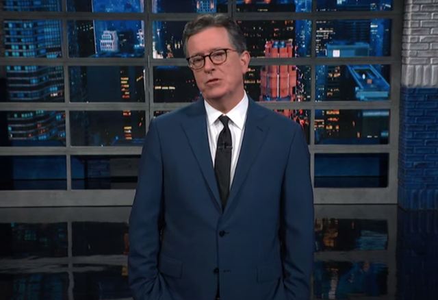 <p>Stephen Colbert mocked Fox News on his show on Wednesday </p>