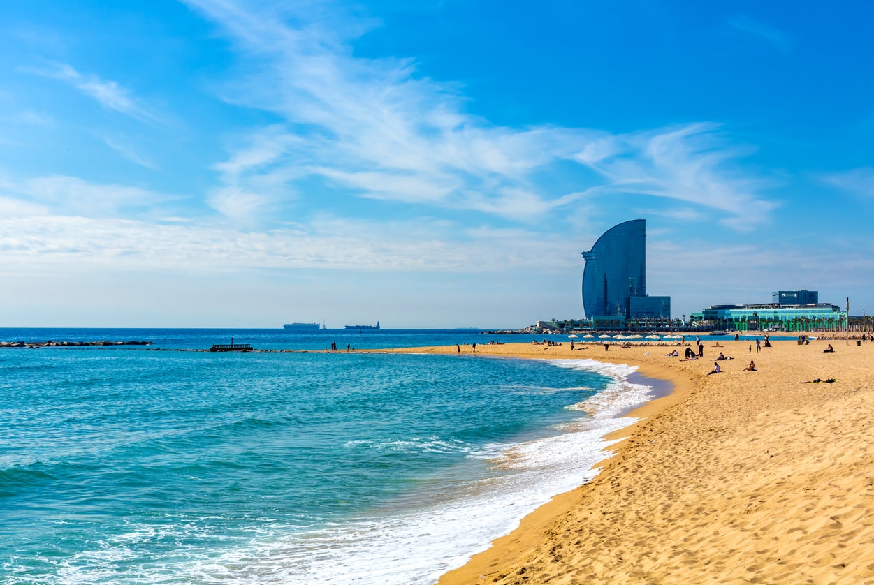 Barcelona has eight main city beaches to choose from, and dozens more in nearby areas