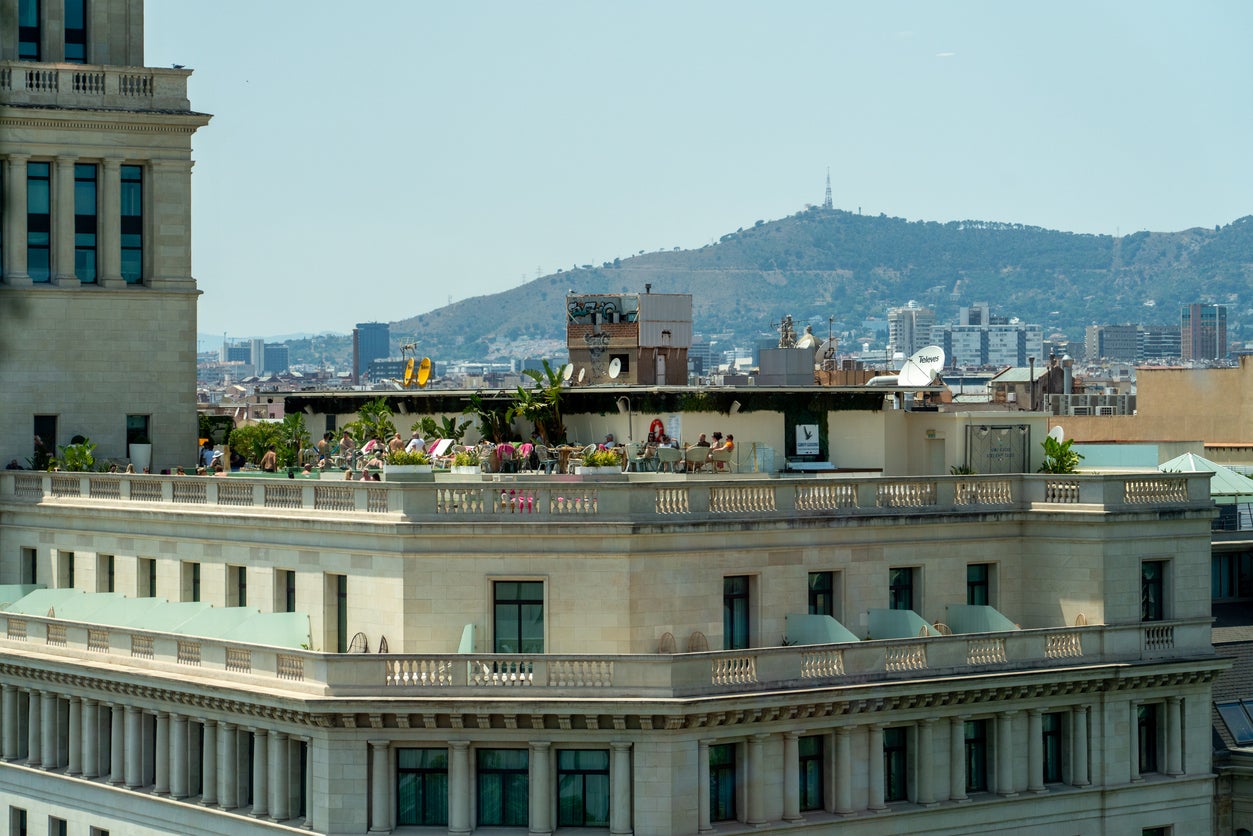 There are dozens of great rooftop bars in Barcelona, usually attached to hotels