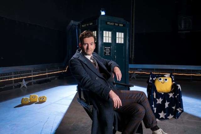 David Tennant will be reading The Way Back Home by Oliver Jeffers (Alistair Heap/BBC)