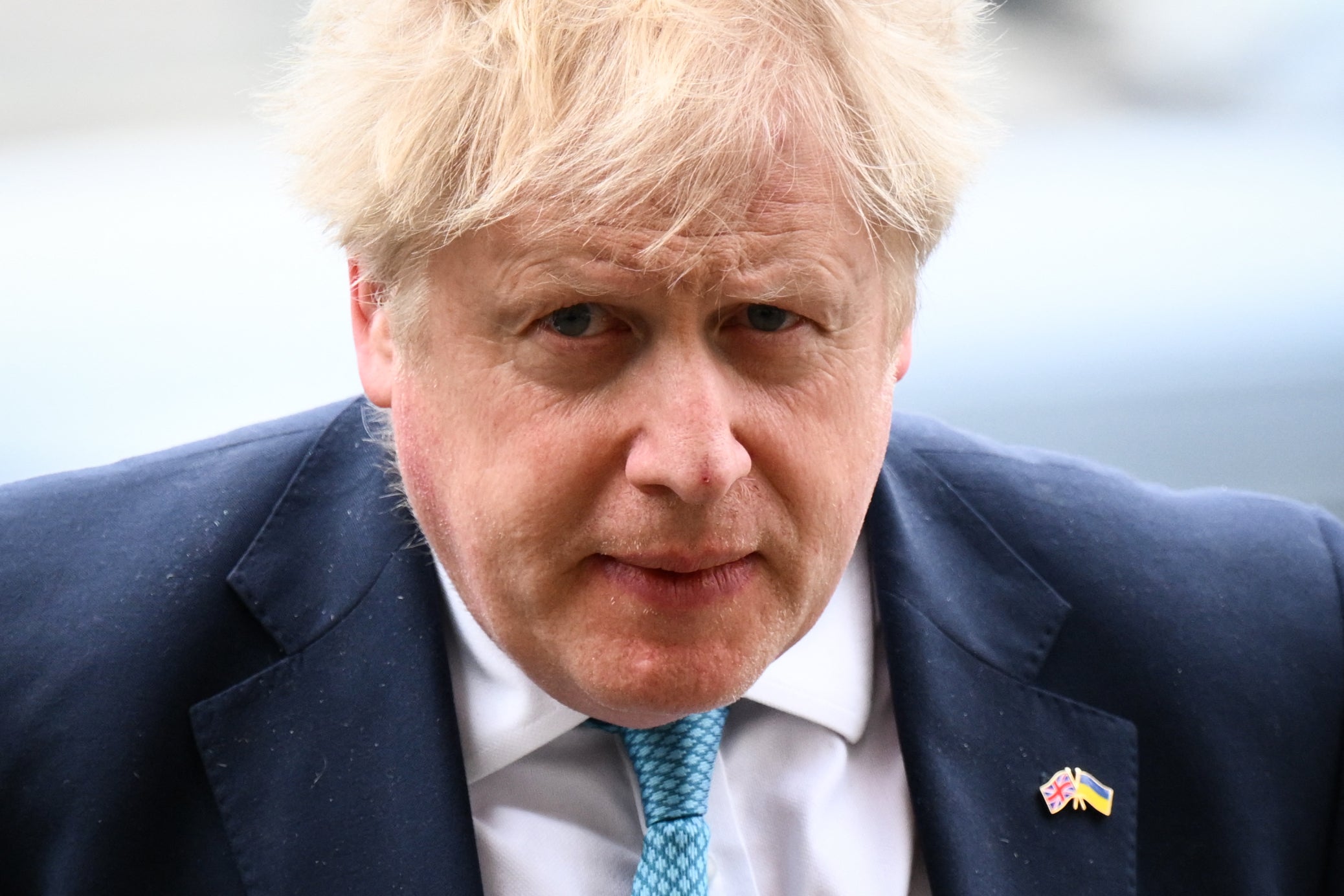 Johnson has made a big scene out of his attendance at the recent march against antisemitism