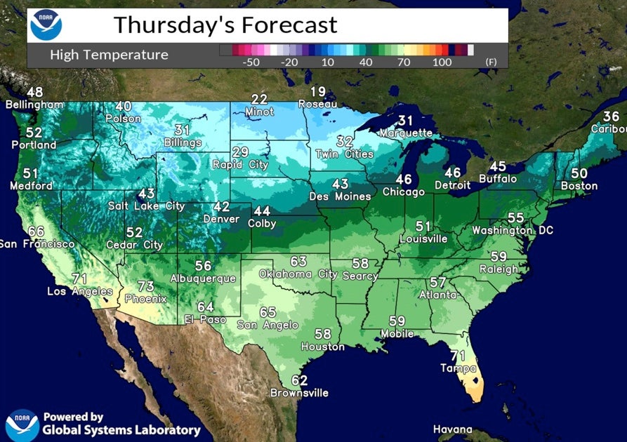 Thanksgiving Weather: Travel Warnings As Winter Storm Hits | The ...