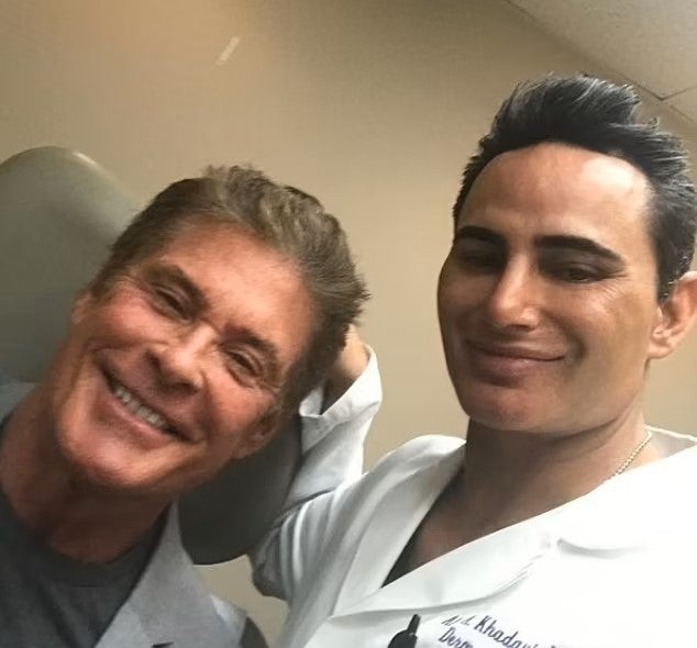 David Hasselhoff was also a patient