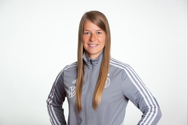 <p>Marie-Louise Eta is an assistant with Union Berlin </p>