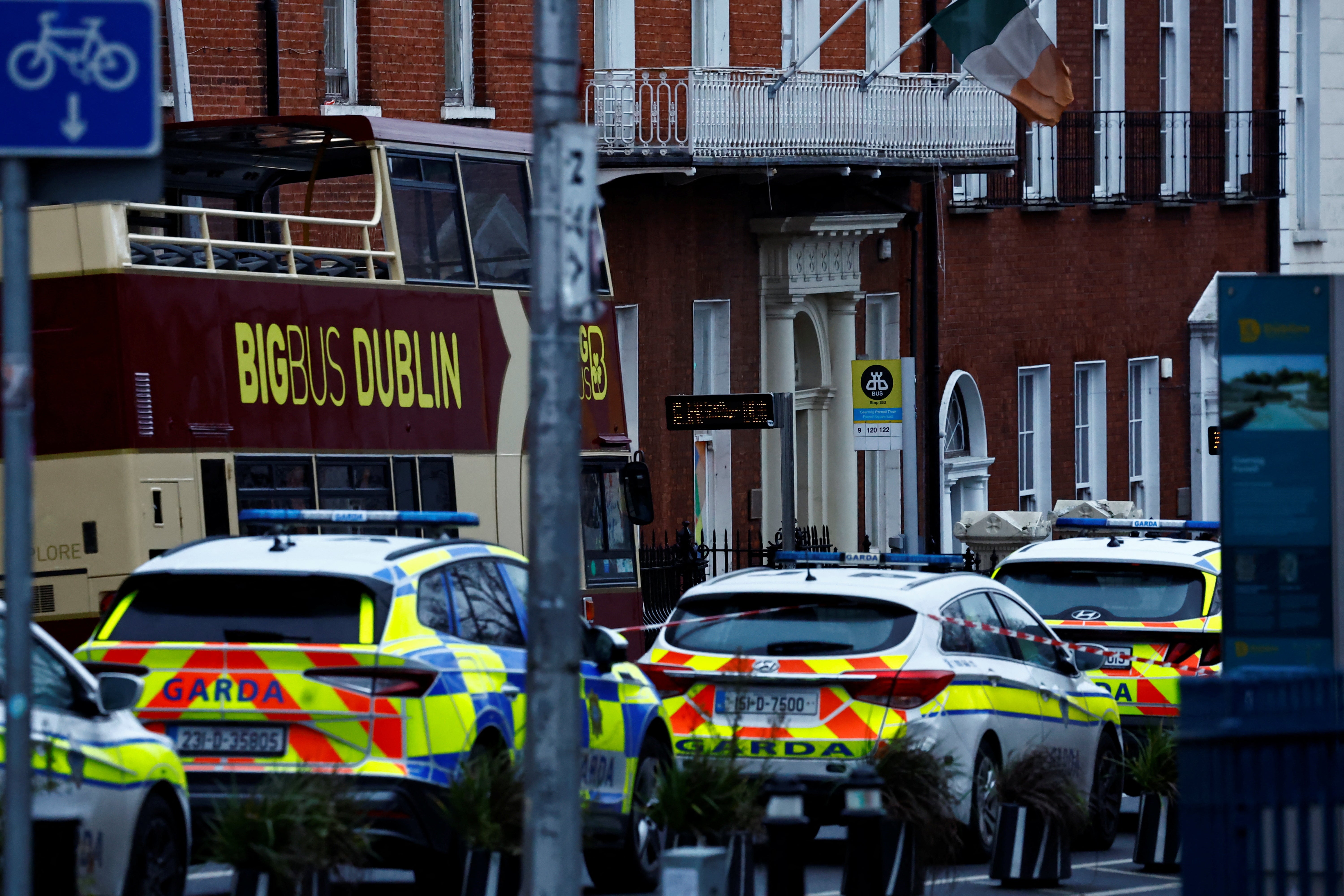 A woman told RTE that she saw a man attacking children before several people intervened