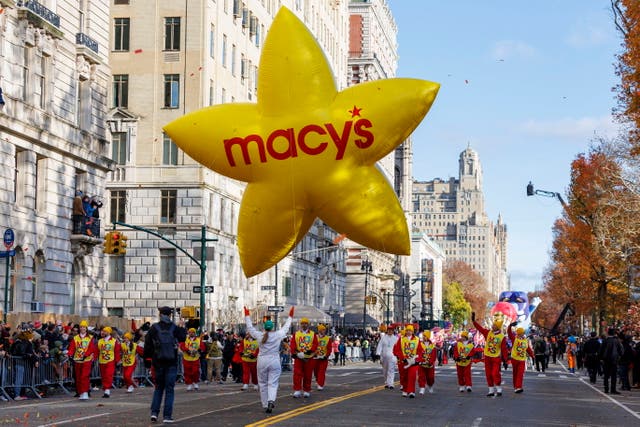 <p>Macy’s Thanksgiving Day Parade in New York, 2023 </p>