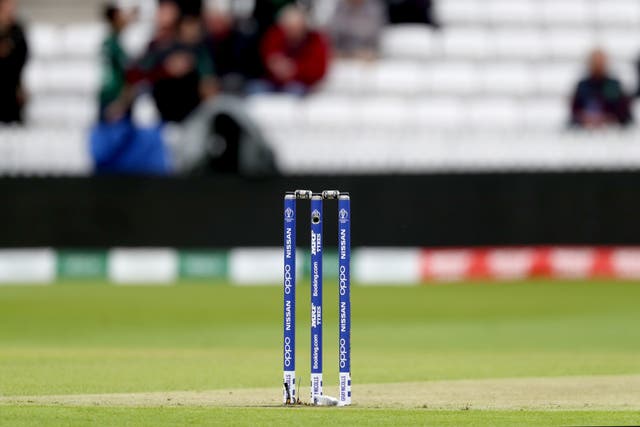 The ICC has banned transgender cricketers from competing internationally (David Davies/PA)