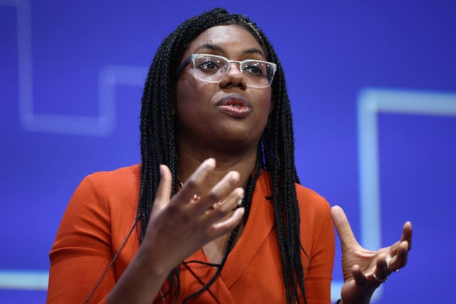 <p>Business and Trade Secretary Kemi Badenoch told the Covid inquiry that the Government ‘had not got a handle on’ dealing with misinformation (Henry Nicholls/PA)</p>