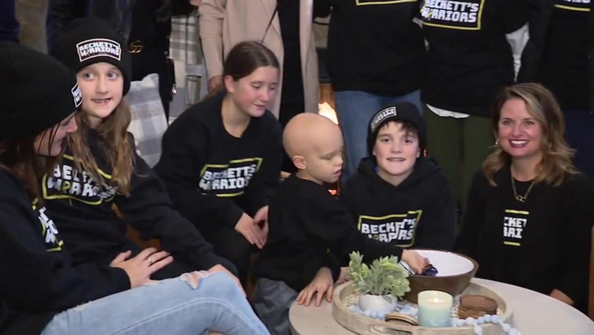 Family of three-year-old brain cancer survivor get surprise home makeover