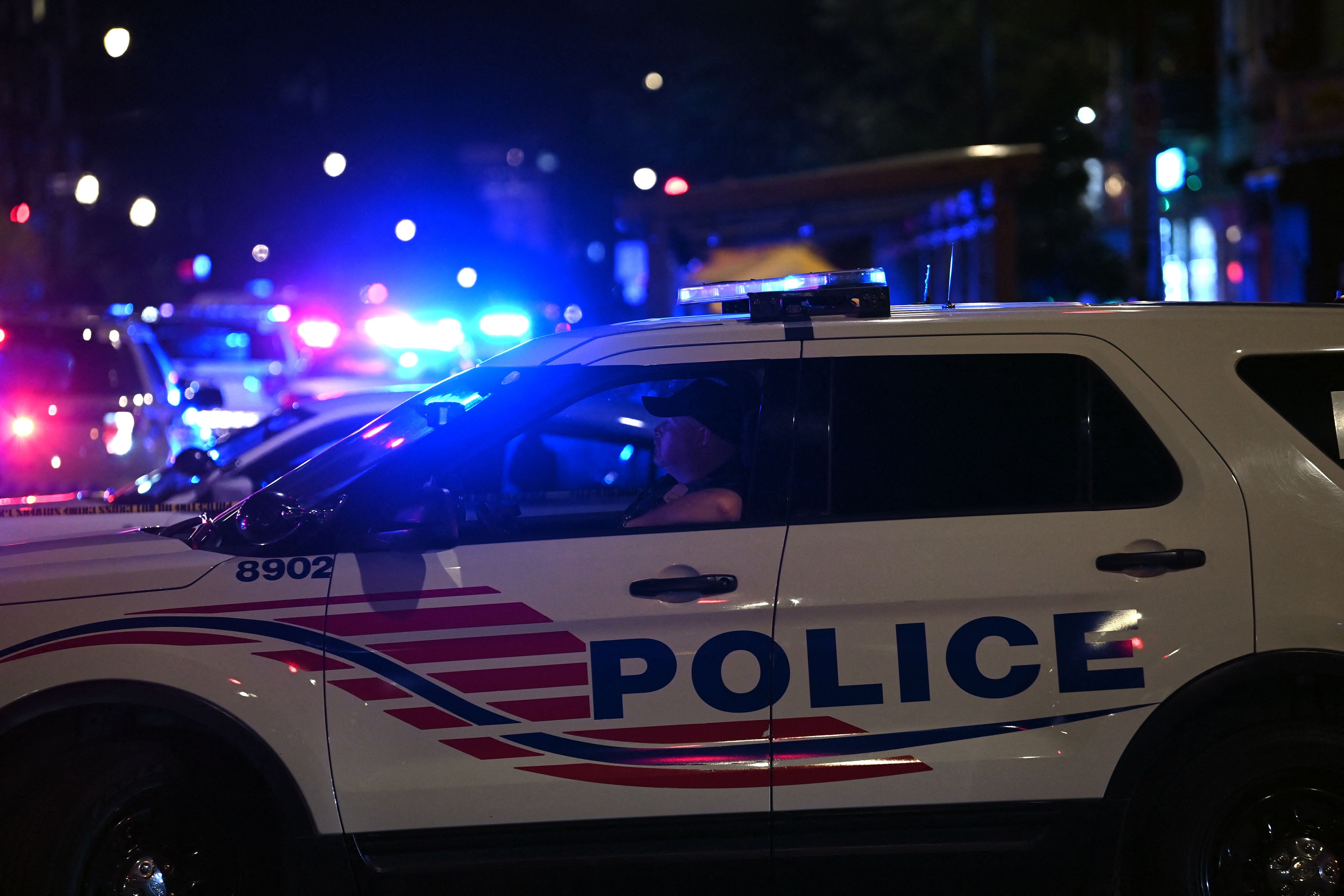 A Washington, DC Metropolitan Police patrol car. The Metropolitan Police are leading the investigation into the 22 November shooting.