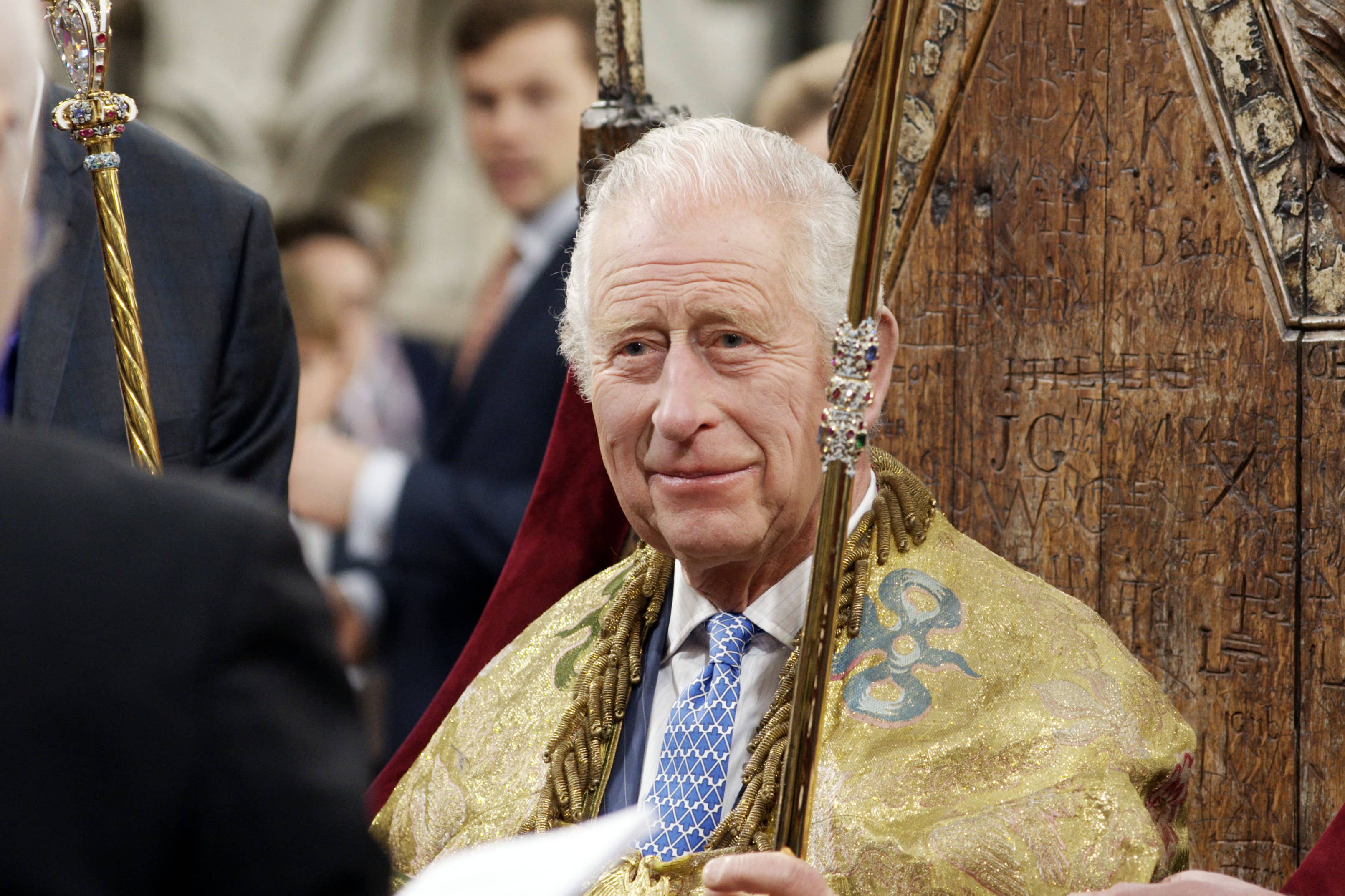 pa ready, charles iii, camilla, helena bonham carter, archbishop, westminster abbey, buckingham palace, oxford, cenotaph, royal ascot, canterbury, netflix, bbc film to show ‘extraordinary behind-the-scenes’ footage of king’s first year