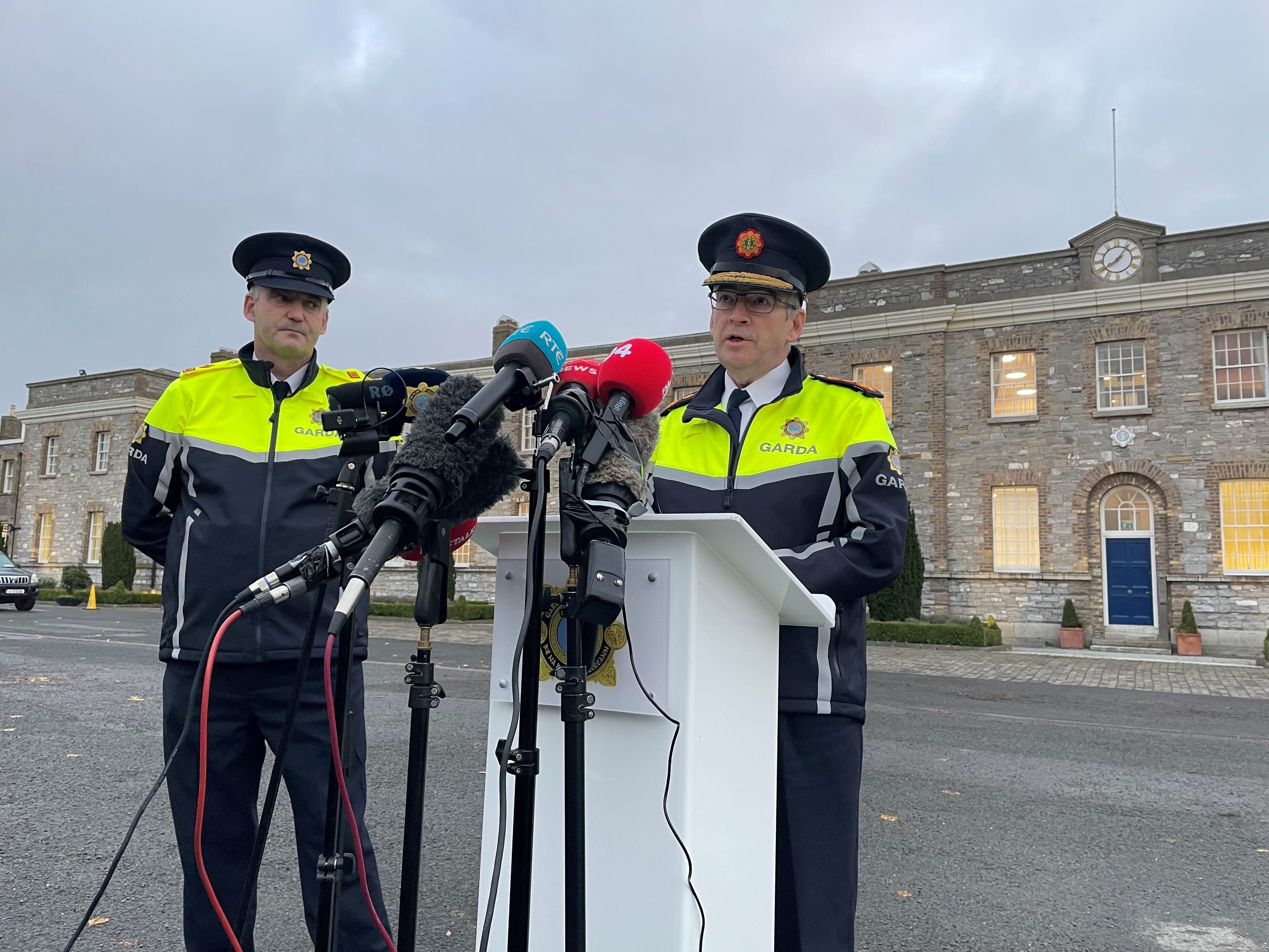 <p>Garda Commissioner Drew Harris </p>