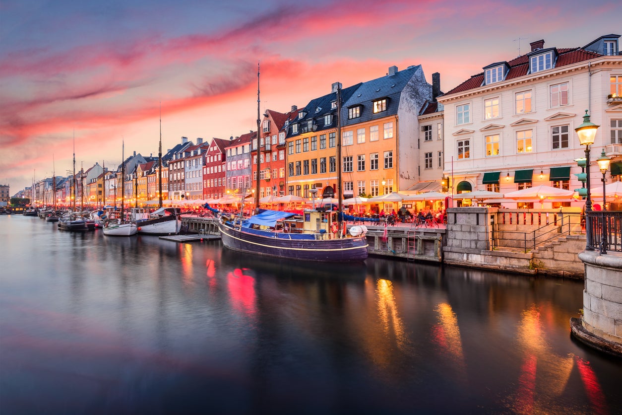 Try and avoid travelling to Copenhagen in August, when the lowest available price is £97