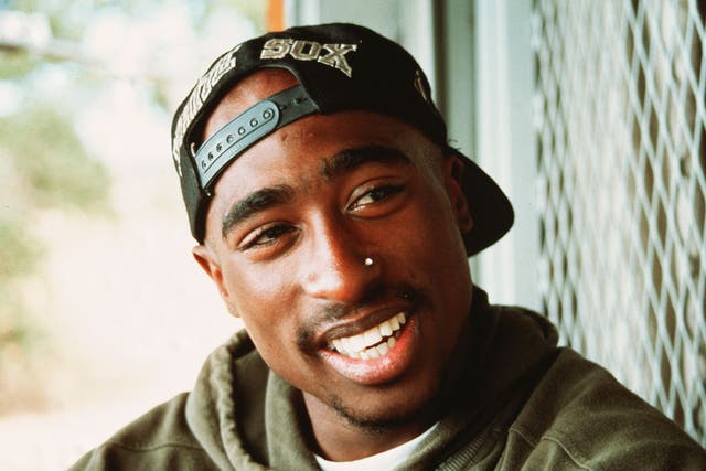 <p>All eyes on me: Tupac Shakur, photographed for ‘Poetic Justice’ in 1993</p>