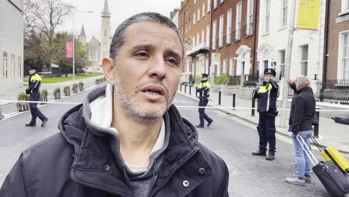 <p>Delivery driver who stopped attacker in Dublin recalls harrowing incident.</p>