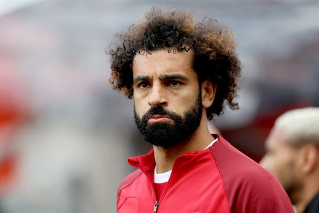 <p>Salah scored in all four games against Man City last season </p>