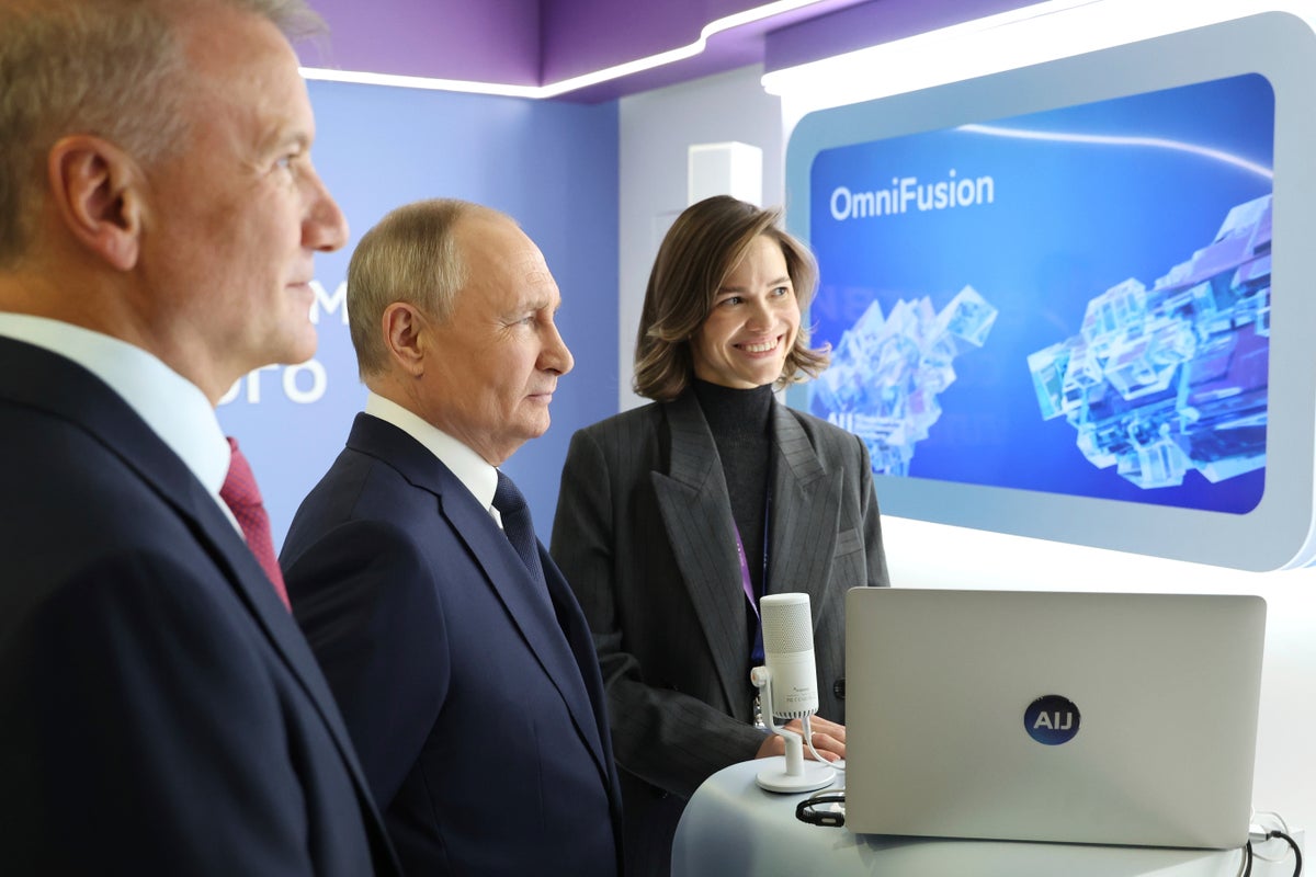 Putin to boost AI work in Russia to fight a Western monopoly he says is 'unacceptable and dangerous'