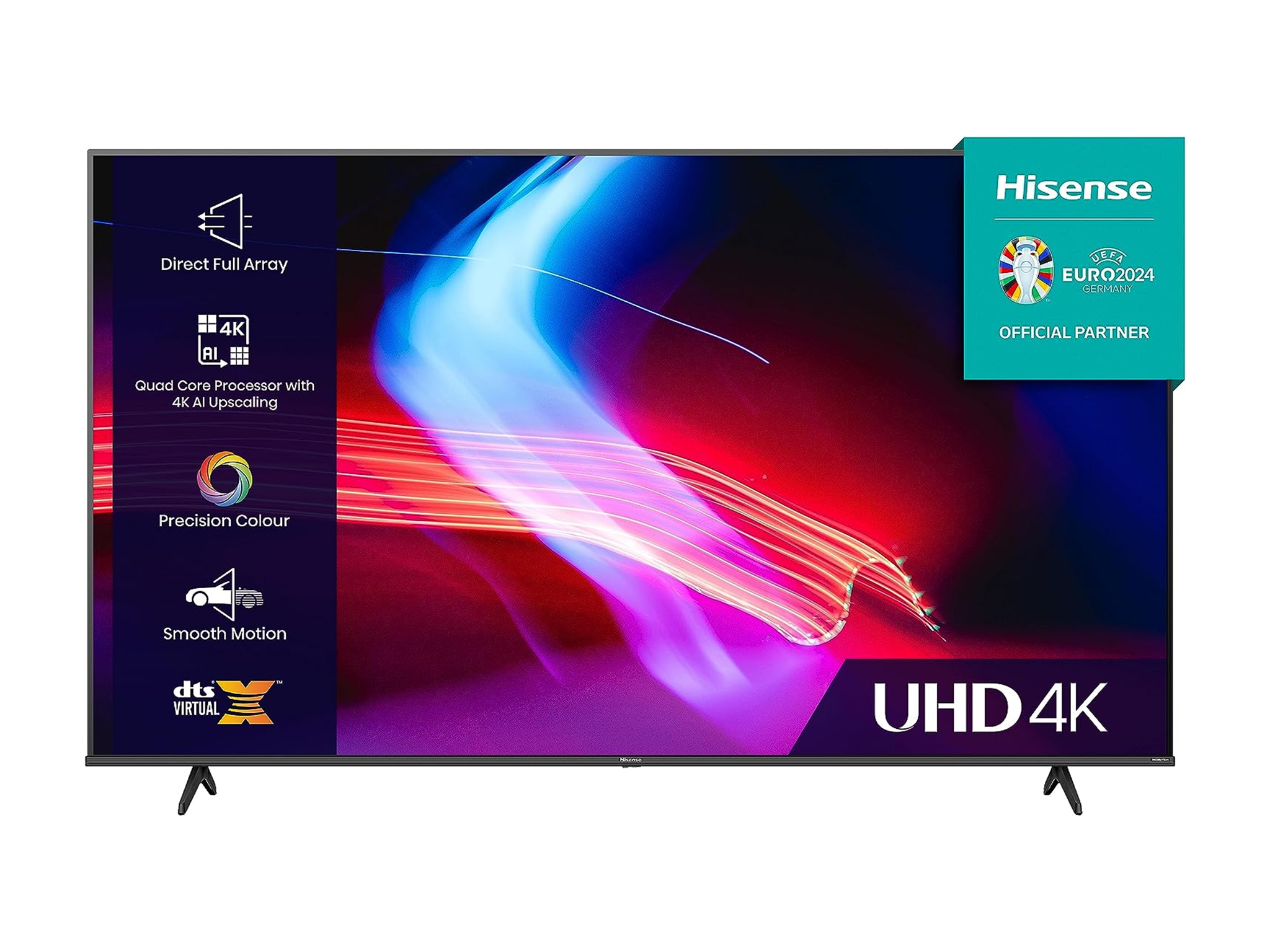 Hisense 43A6KTUK 43in 4K UHD smart TV deal