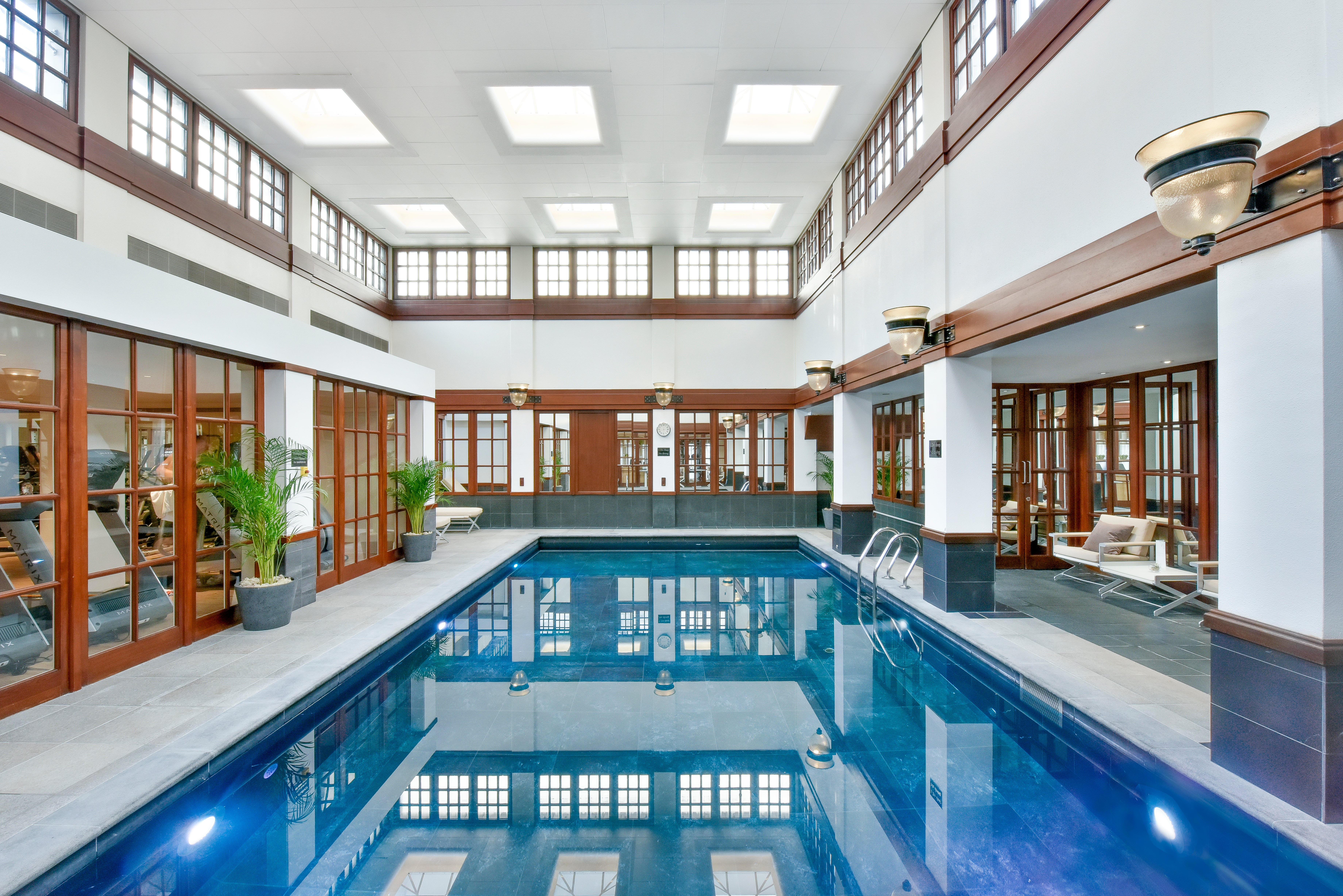 The hotel’s 10-metre fitness pool