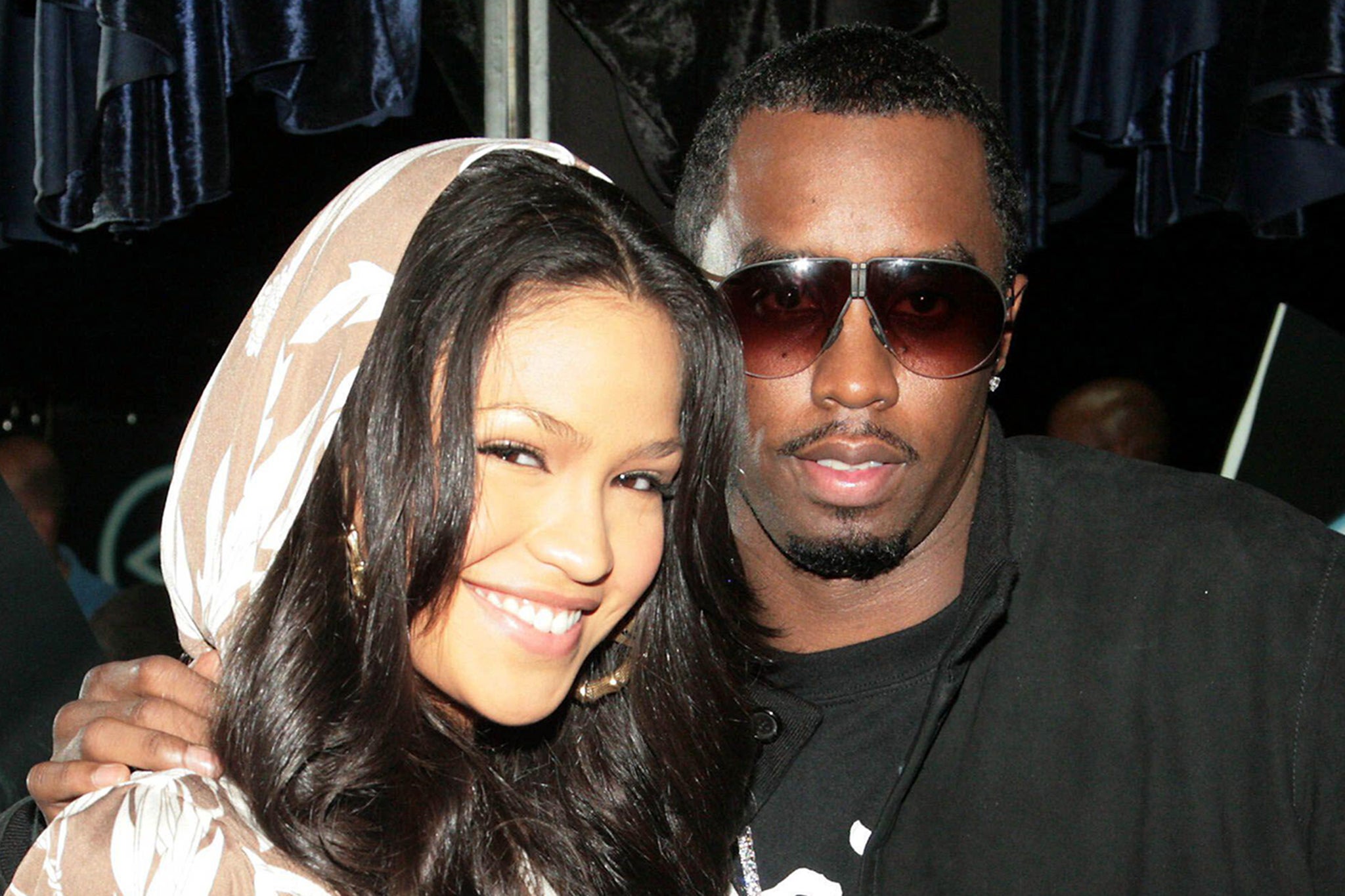 Sean ‘Diddy’ Combs and former girlfriend Casandra ‘Cassie’ Ventura in 2006. Ms Ventura filed a lawsuit against the rapper last year accusing him of trafficking, raping and beating her on many occasions over 10 years
