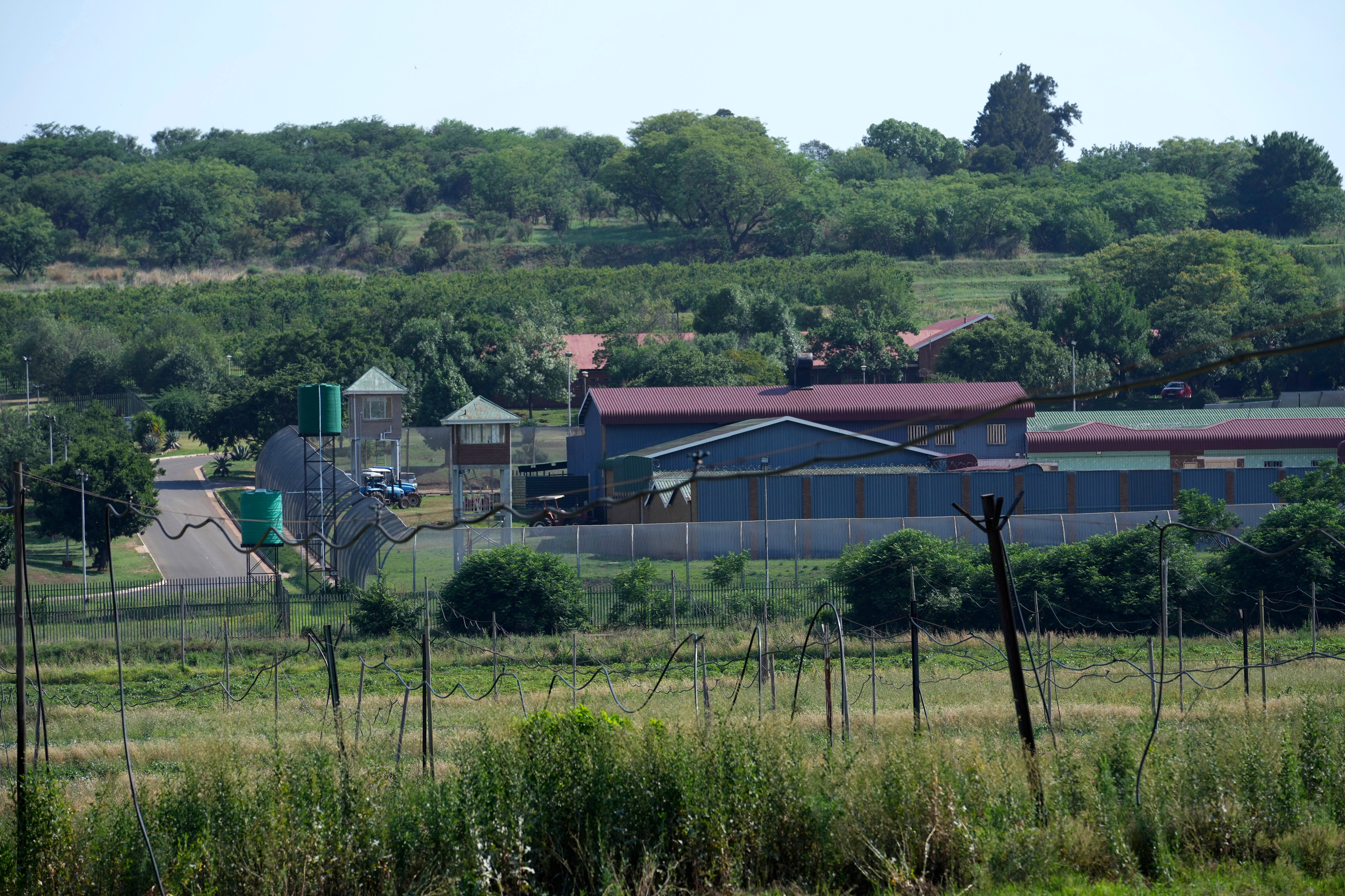 A general view of Atteridgeville prison where Pistorius has served part of his sentence for murdering his girlfriend in 2013