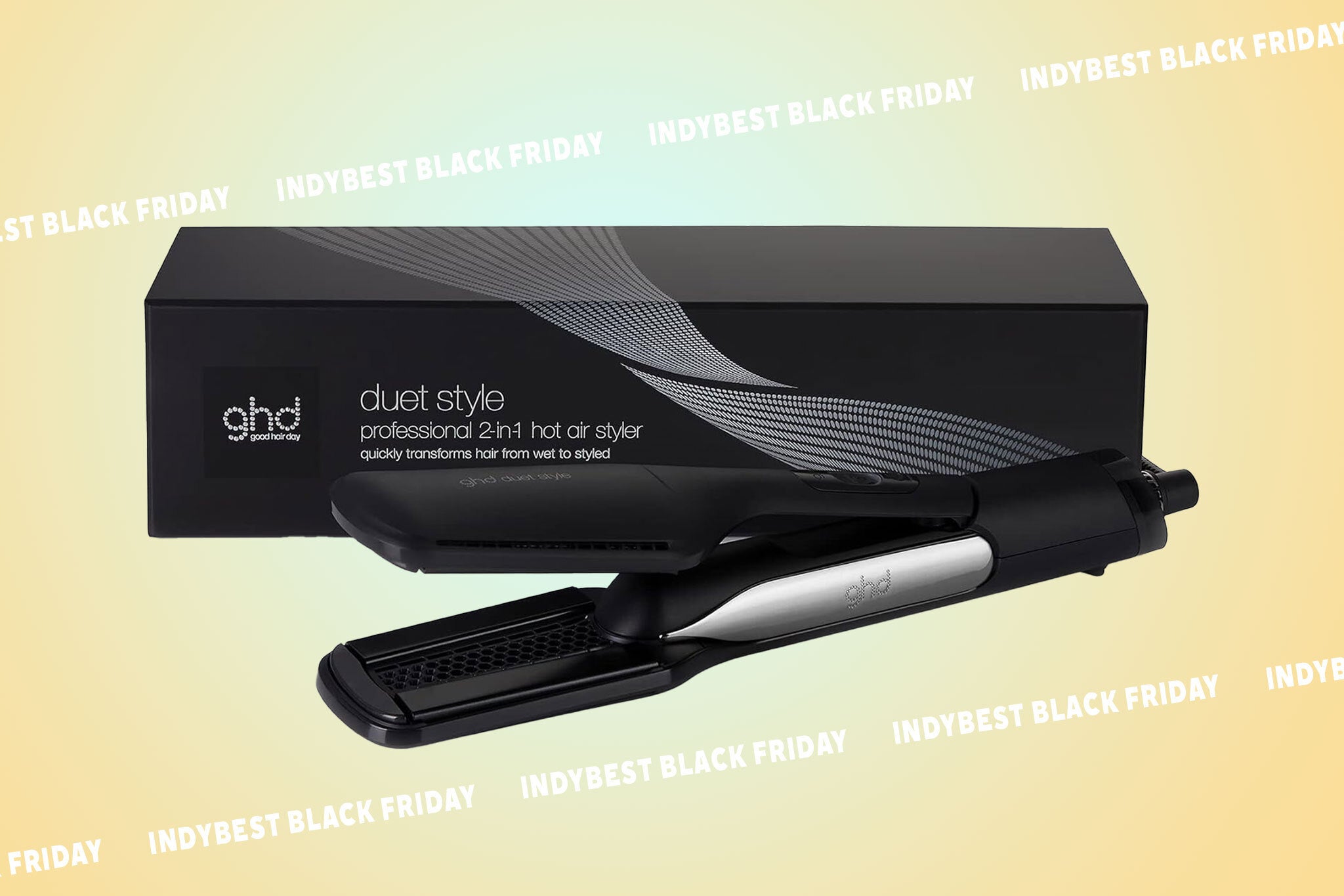 indybest, amazon, black friday, ghd’s duet styler straightener reduced to all-time low for black friday