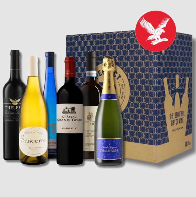 perfect cellar, red wine, white wine, sparkling wine, champagne, get £50 off these six and 12-bottle fine wine cases worth nearly £200