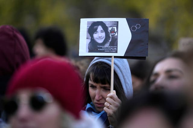 Italy Violence Women Demos