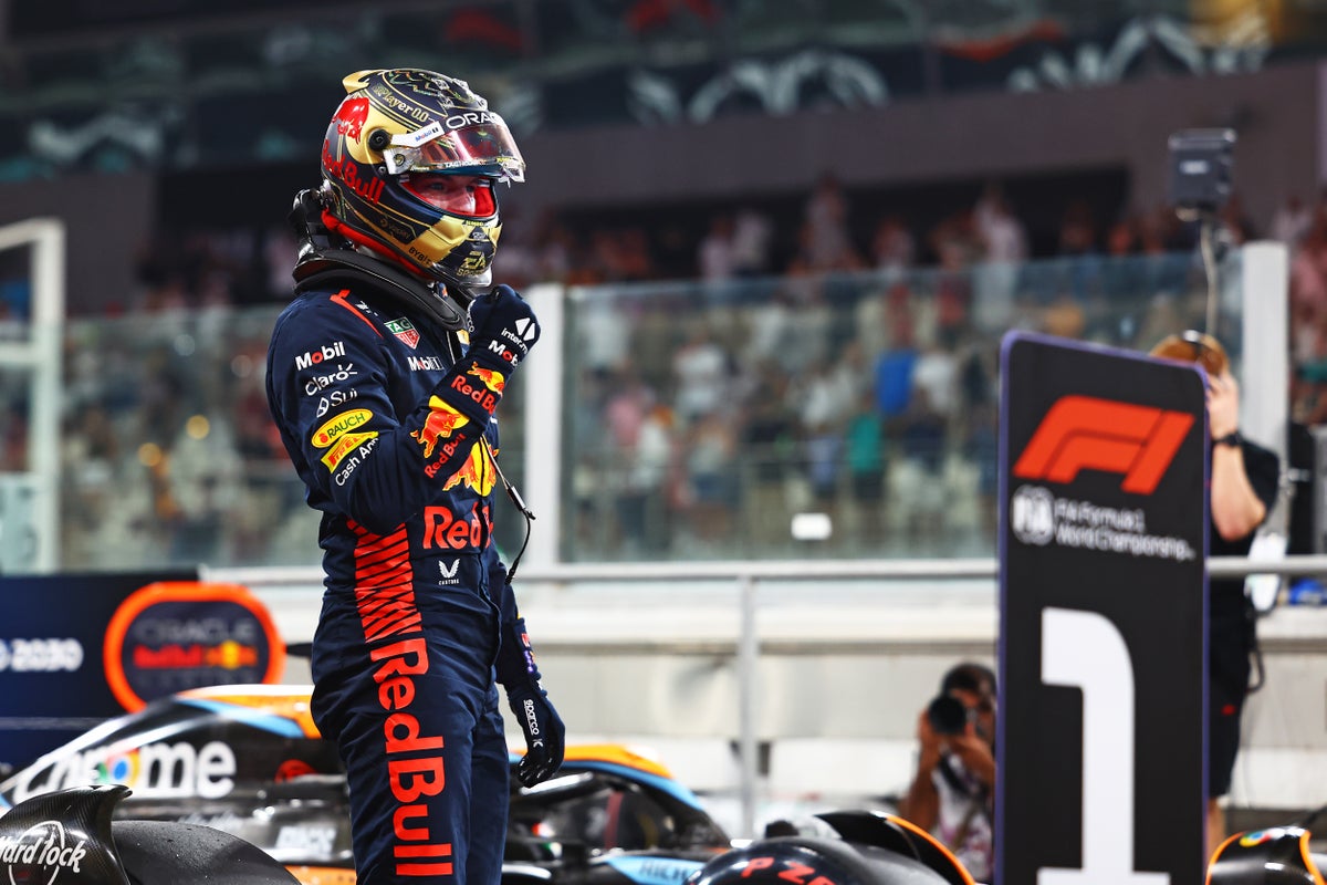 F1 Abu Dhabi Grand Prix LIVE: Race updates as Max Verstappen starts season finale on pole