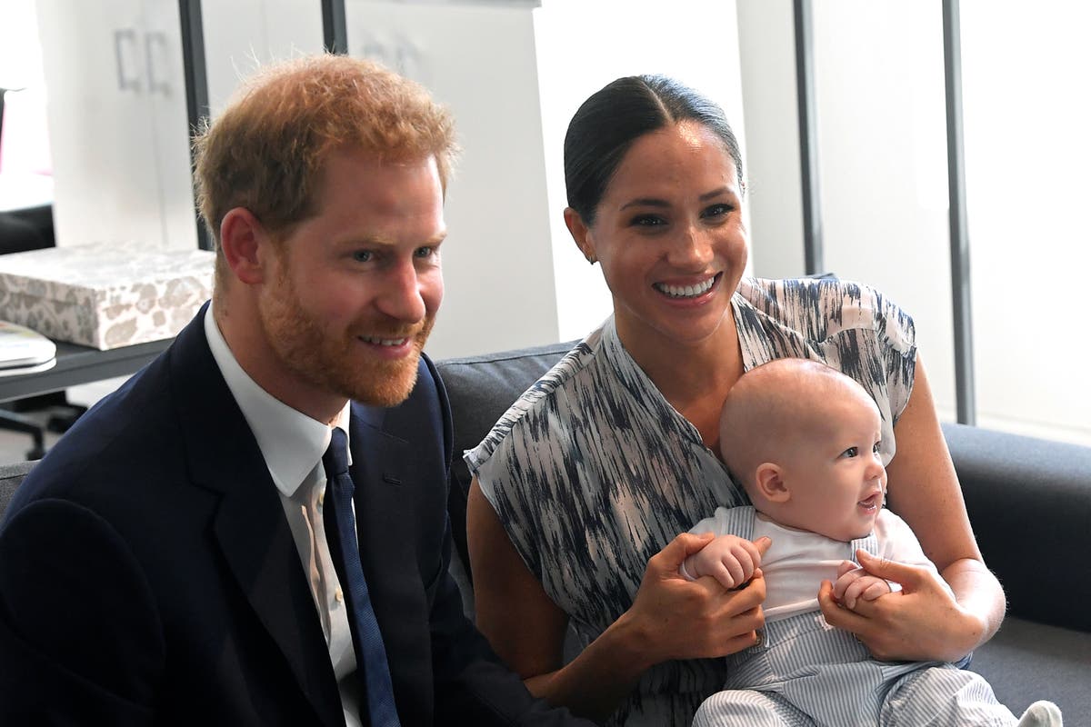 Meghan claimed two royal household members discussed Archie’s skin colour, according to new book