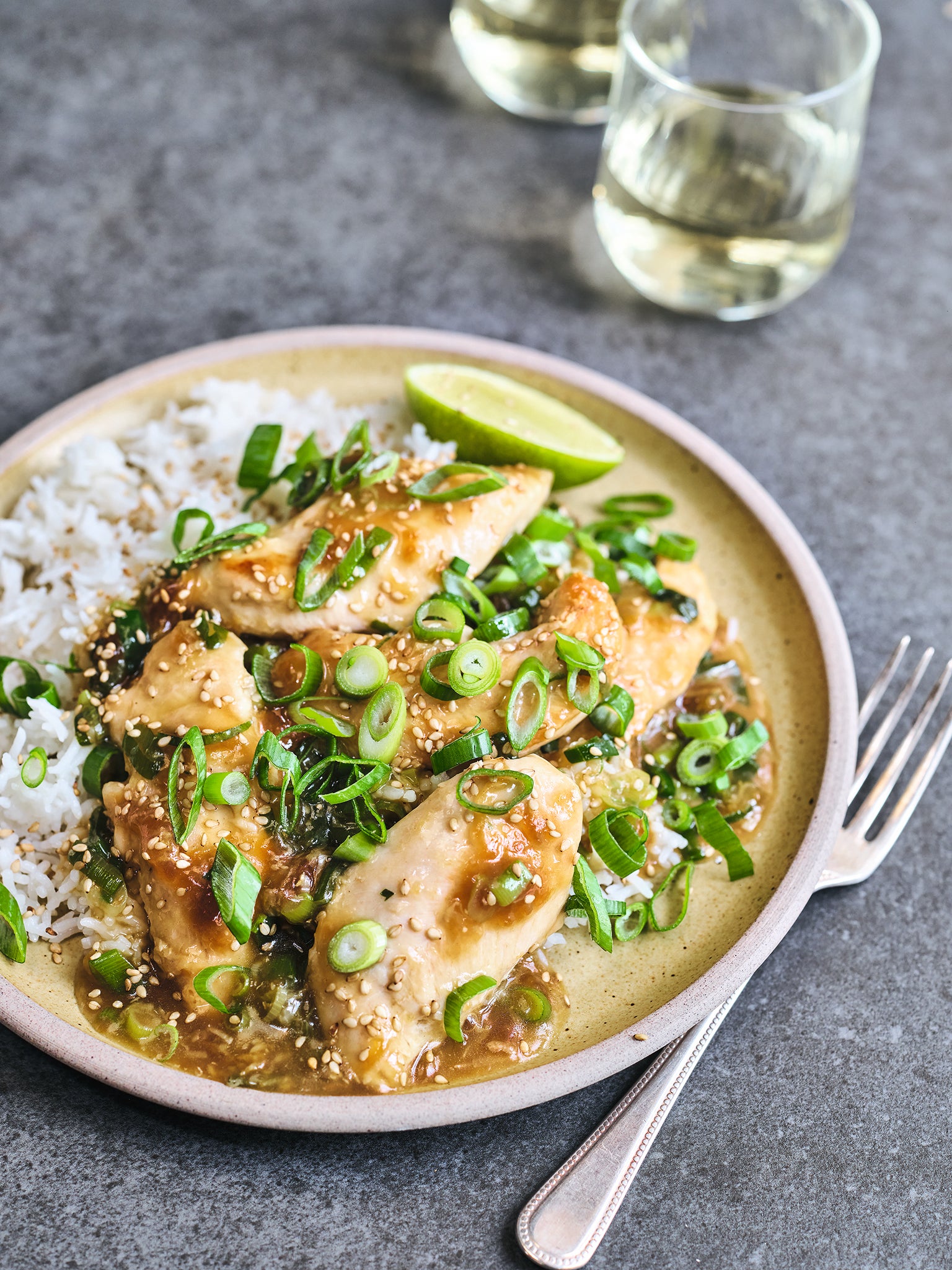 Saucy spring onion chicken is Wicks’ favourite recipe in the book
