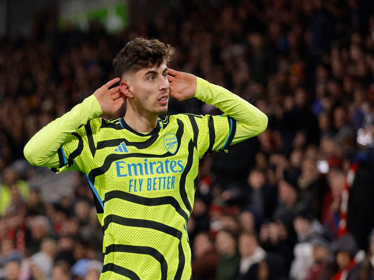 Brentford 0-1 Arsenal: Super-sub Kai Havertz scores 89th-minute