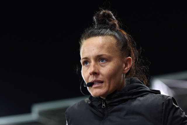 <p>Rebecca Welch was in charge of Birmingham’s win over Sheffield Wednesday </p>