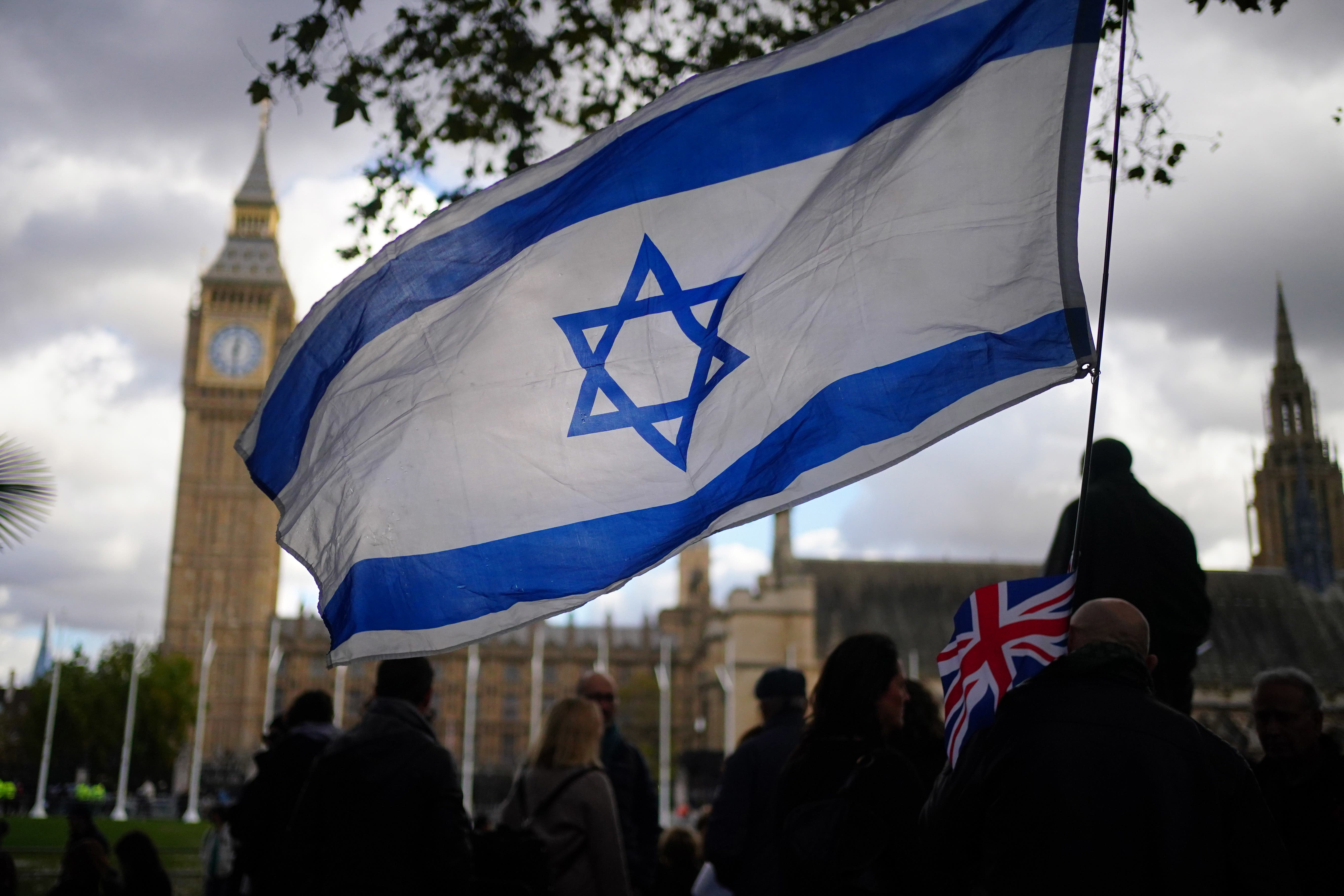 Around 40,000 to 50,000 people are expected to attend the event organised by charity Campaign Against Antisemitism (Victoria Jones/PA)