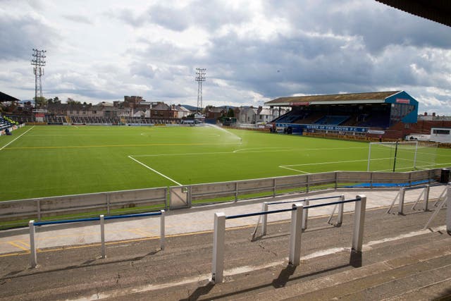 A general view of Palmerston Park, home of Queen of South (Jeff Homes/PA)