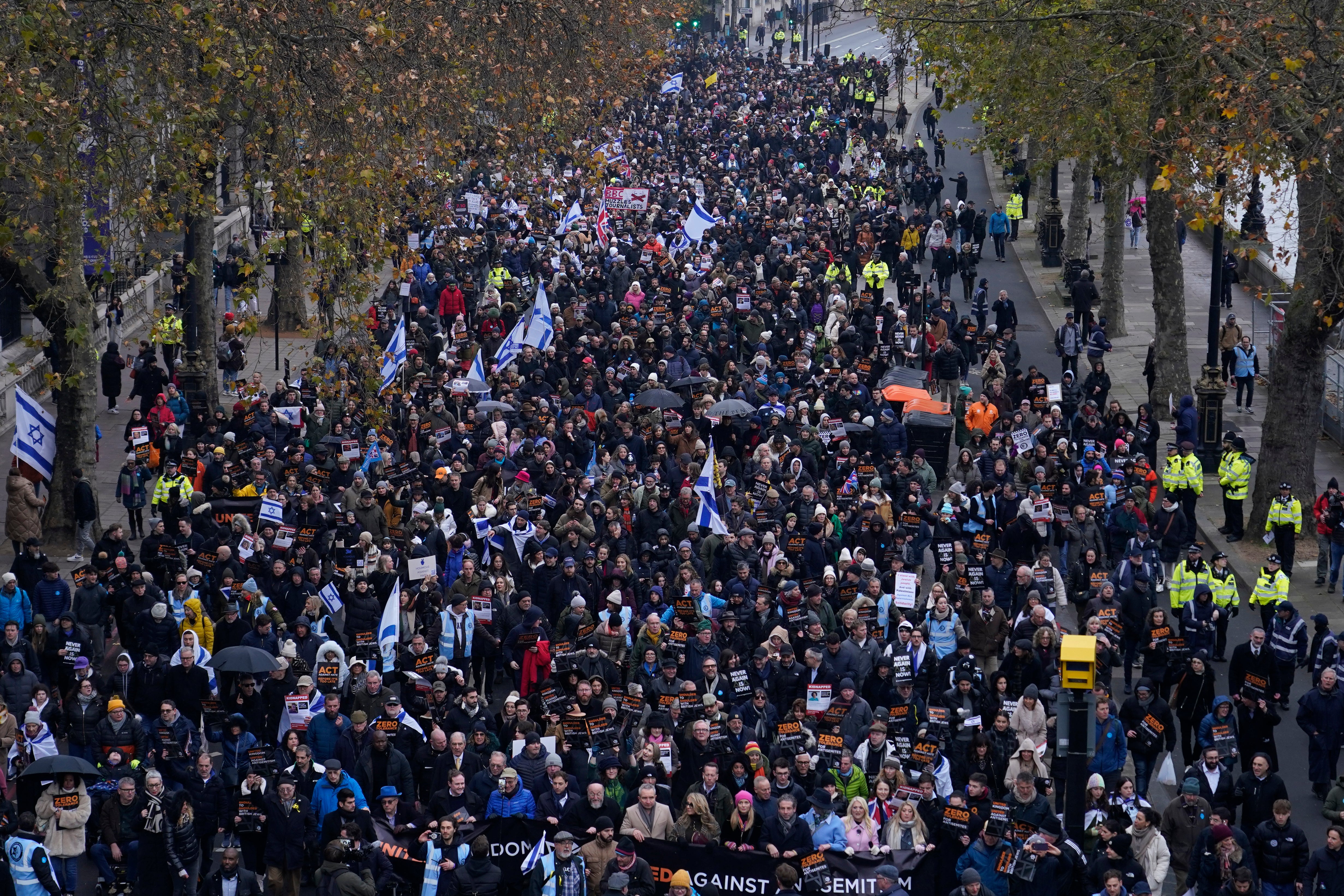 Thousands marched from the Royal Courts of Justice to Parliament Square